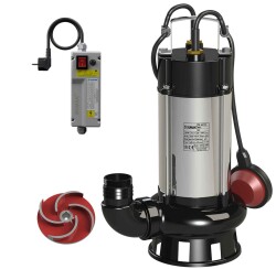 Sumak SDF 10/2 Paslanmaz Gövdeli Foseptik Dalgıç Pompa Monofaze (220 V) 1 Hp - Sumak Pompa