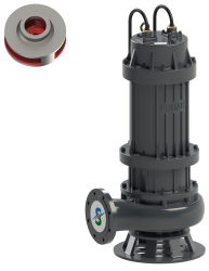 Sumak SDTK 250/6 Foseptik Dalgıç Pompa Trifaze (380V) 25HP (10 m. Kablolu) - Sumak Pompa