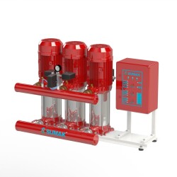 Sumak SHT 12 C 400/7-EEEY Üç Pompalı Elektrikli Yangın Hidroforu - Sumak Pompa