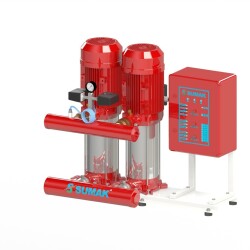 Sumak SHT 34 B 1500/6 EEY Çift Pompalı Elektrikli Yangın Hidroforu - Sumak Pompa
