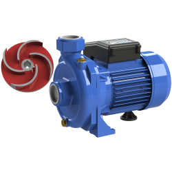 Sumak SM 150-A Açık Çarklı Santrifüj Pompa Monofaze (220V) 1.5HP - Sumak Pompa