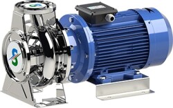 Sumak SMINOX 160/40 5.5Hp Rijit Kaplinli Paslanmaz Santrifüj Pompa 380V 5.5HP - Sumak Pompa