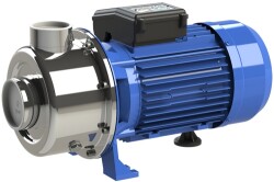 Sumak SMINOX/K-220/2T Paslanmaz Santrifüj Pompa Kapalı Fan Trifaze (380V) 2.2HP - Sumak Pompa