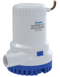 Sumak STN2000G Sintine Dalgıç Pompa 6 mss 4500 litre/h 12 Volt Manuel - Sumak Pompa