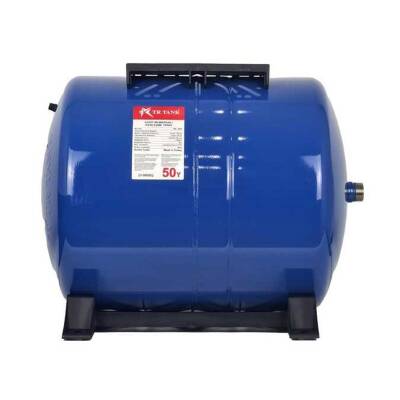 TR TANK 50 Litre 10 Bar Sabit Membranlı Yatay Genleşme Tankı - 1