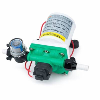 Troy TS 12-12 H Karavan, Tekne Hidroforu 12 Volt 11.7 lt/dk 80 psi 5.5 bar - 1