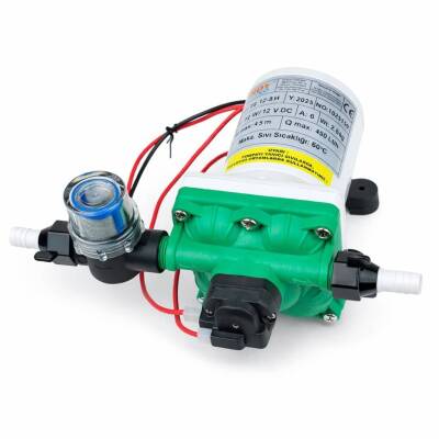 Troy TS 12-8 H Karavan, Tekne Hidroforu 12 Volt 7.5 lt/dk 65 psi 4.5 bar - 1