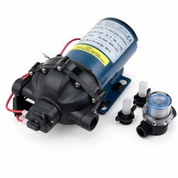 Troy TS 24-15 H Karavan, Tekne Hidroforu 24 Volt 15 lt/dk 80 psi 5.5 bar - Troy (Sumak Pompa) (1)