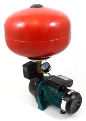 Ulusu JSPM600-H Jet En Ucuz Hidrofor 3 Kat 3 Daire 24 Litre Küre Tanklı - 2