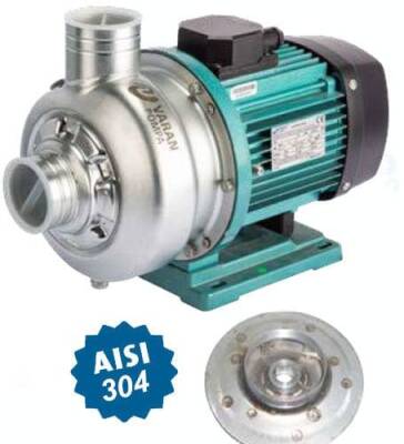 Varan DWB500/3.0T Komple Paslanmaz AISI 304 Santrifüj Pompa Trifaze 4 Hp 28 mss 40 m³/h - 2