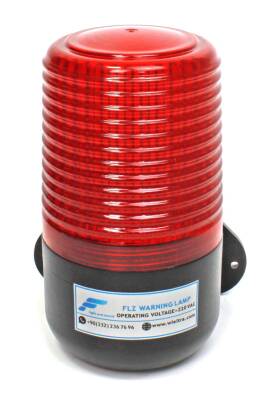 Vinç İkaz Sireni Sesli ve Işıklı 220 Volt, İkaz Lambası - 1
