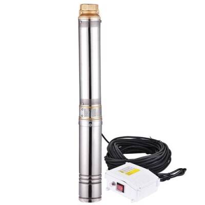 Vortex 1 Hp Dalgıç Pompa 3'' 75 mm Dış Çap 15 Metre Kablolu 54 mss 2.8 m³/h - 1