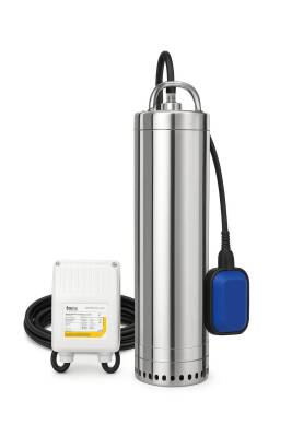 Water Sound MXS407 5 inç Komple Paslanmaz Keson Kuyu Pompası - 2 Hp 220 Volt - 1