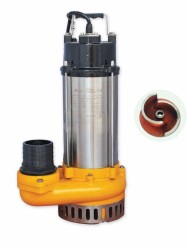 Water Sound V2200F Kirli Su Aktarma, Vortex Fanlı Drenaj Dalgıç Pompa 16 mt. Yükseklik 40 m³/h - Water Sound