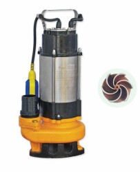 Water Sound V750F Kirli Su Aktarma, Vortex Fanlı Drenaj Dalgıç Pompa 11 mt. Yükseklik 18 m³/h - Water Sound