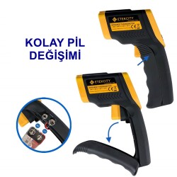 Welko WL 8380 Lazer Termometre -50+380 C - 3