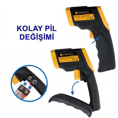 Welko WL 8380 Lazer Termometre -50+380 C - 3