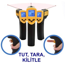 Welko WL 8380 Lazer Termometre -50+380 C - 4