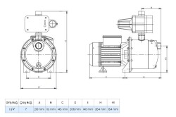 Wilo Control SPS 5-56 Jet Pompalı Otomatik Akıllı Hidrofor 7 Kat 10 Daire, 1.5Hp 5.6 Bar - 2