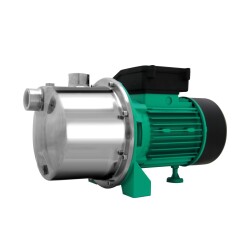 Wilo Jet SPS Mini 3.46 Paslanmaz Gövdeli Kendinden Emişli Jet Pompa 1 Hp 40 mss 3.6 m³/h - 1