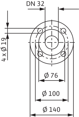 Wilo Stratos-D 32/1-8 Frekans Konvertörlü Sirkülasyon Pompası 7,5 mss 13,6 m³/h - 3