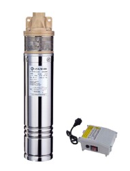 Winpo 4SKM 100 Keson Kuyu Dalgıç Pompa 55 mss 3 m³/h 1 HP 220V - Winpo