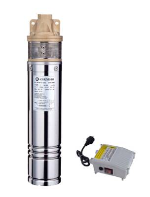 Winpo 4SKM 100 Keson Kuyu Dalgıç Pompa 55 mss 3 m³/h 1 HP 220V - 1