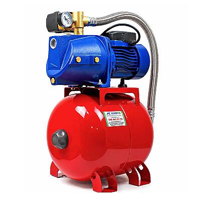 Winpo WNP 100 4 Kat 4 Daire Hidrofor, 24 Litre Yatay Tanklı Hidrofor, Ev Tipi Hidrofor - 1
