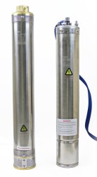 Winpo WNP 2/29 Derin Kuyu Dalgıç Pompa Motorlu 220 Volt Monofaze 2 Hp 199 mss 3 m³/h - Winpo (1)