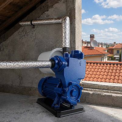 Winpo WNP 226 Güneş Enerjisi Sıcak Su Hidroforu 0.5 Hp - 6