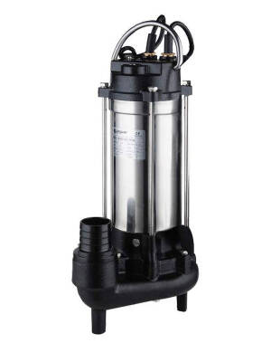 Winpo WNP 7-12T Kırıcılı Foseptik Drenaj Dalgıç Pompa 16 mss 15 m³/h Trifaze(380V) - 1