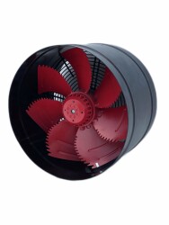 Yurtfan BRK-200 Yuvarlak Boru Tipi Fan 1000 m³ 2300 RPM - 1